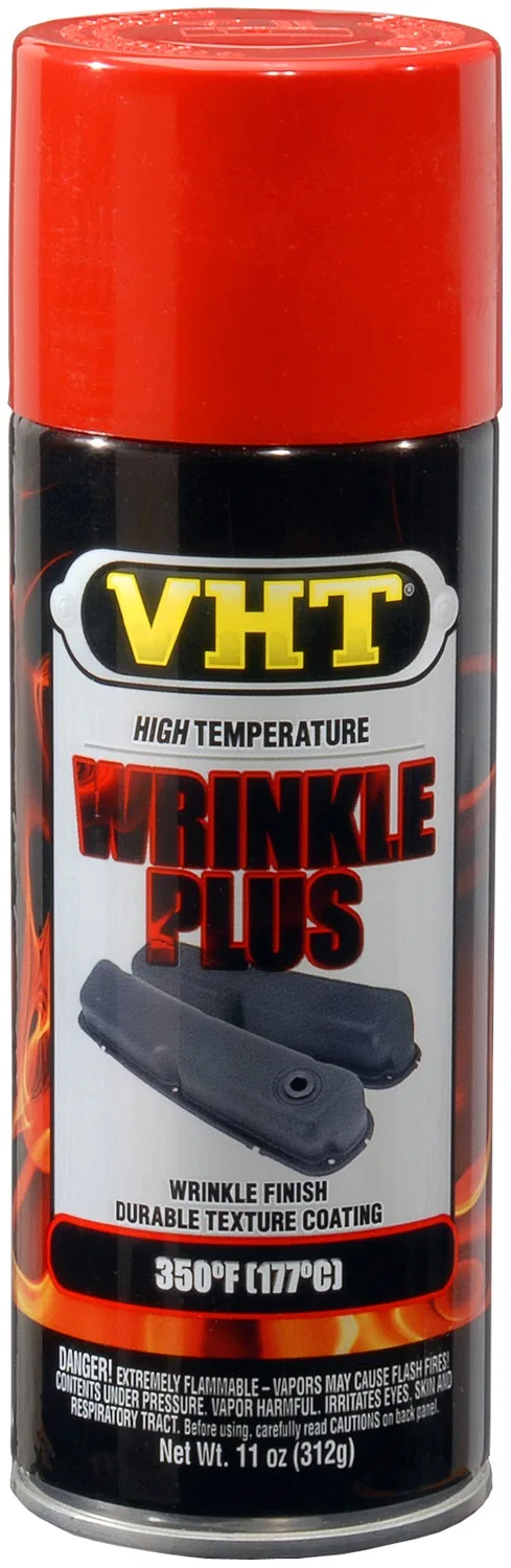 SP204 – VHT Paint, Heat Resistant To 350 Degrees Fahrenheit Textured Red Aerosol Spray Can 11 Ounce